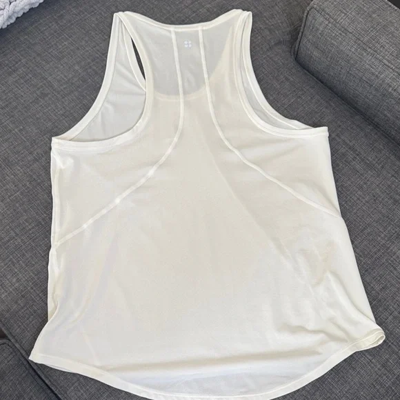 Sweaty Betty Ivory Tank Top - Picture 3 of 4